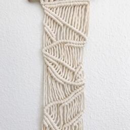 Mini Macrame Wall Hanging/Macrame/Wall Hanging/Wall Decor/Macrame Wall Hanging/Modern Macrame/Weaving/Tapestry - thumbnail 2