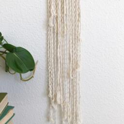Mini Macrame Wall Hanging/Macrame/Wall Hanging/Wall Decor/Macrame Wall Hanging/Modern Macrame/Weaving/Tapestry - thumbnail 3