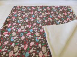 Retro Fabric Baby Blanket With A Kit, Bag & Label - thumbnail 1