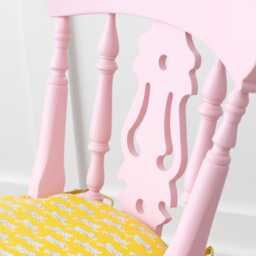 Fiddle Back Farmhouse Dining Chair, Solid Beech Wood Kitchen Hand Painted in Any Farrow & Ball Colour - thumbnail 3