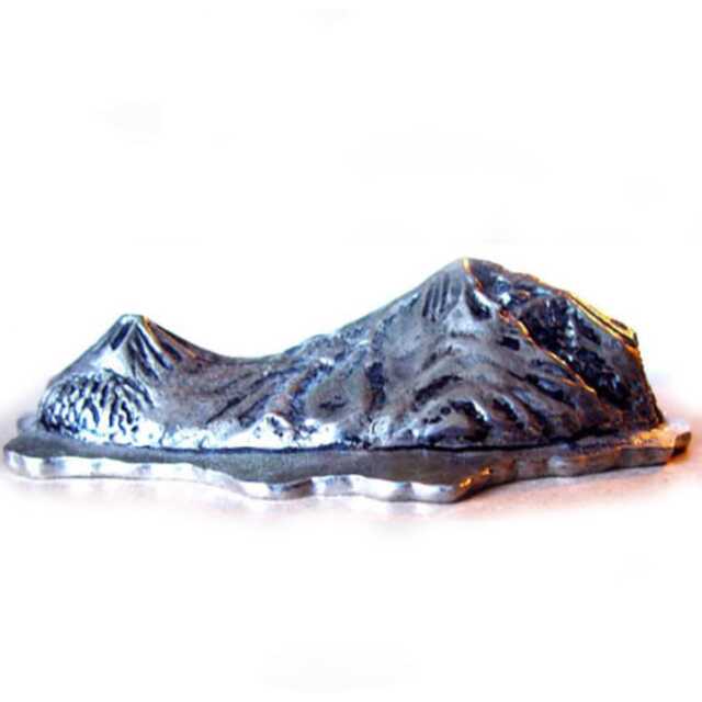 Mountain Of Ararat Small Pewter Statue - image 1