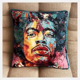 Jimi Hendrix Cushion Cover - thumbnail 3