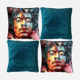 Jimi Hendrix Cushion Cover - thumbnail 2