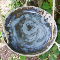 Hand-Thrown Birdbath - thumbnail 4