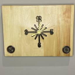Colorado Handmade State Quarter Clock With Inlaid Quarters. Fully Customizable - thumbnail 2