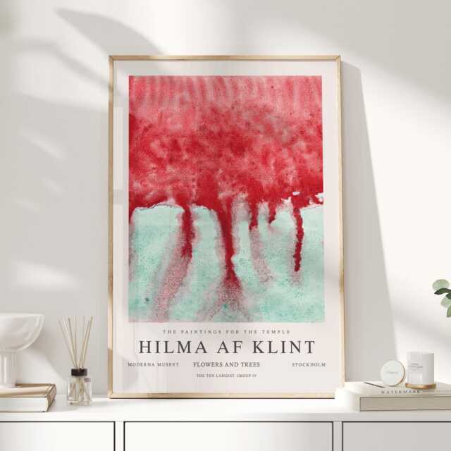 Hilma Klint, Af Klint Print, Posters, Spiritual Art, Abstract Wall Scandinavian Art - image 1