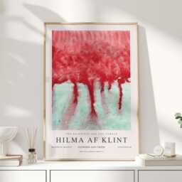 Hilma Klint, Af Klint Print, Posters, Spiritual Art, Abstract Wall Scandinavian Art - thumbnail 1