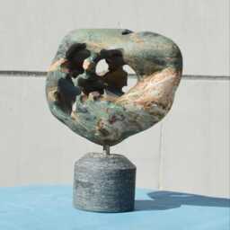 Comet Ikeya-Seki - Original Stone Sculpture By Ognyan Chitakov - thumbnail 2