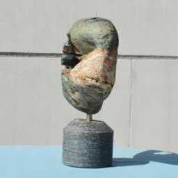 Comet Ikeya-Seki - Original Stone Sculpture By Ognyan Chitakov - thumbnail 3
