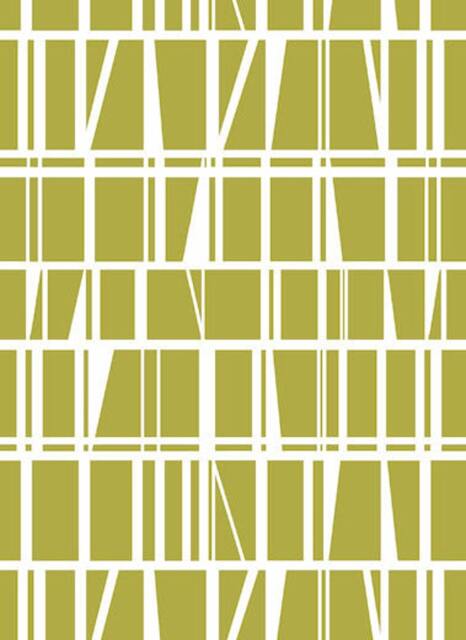 Curtain Panel Green White Checkered Modern Geometrical Decor Cafe Curtain Kitchen Valance , Also Runner Napkins Available, Great Gift - image 1
