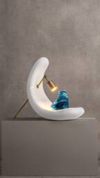Galazio Table Lamp - Ceramic & Glass