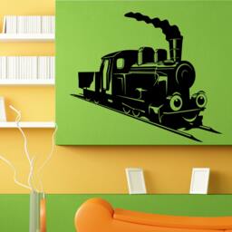 Train Locomotive Baby Kids Nursery Design Wall Sticker Vinyl Mural Decal Home House Apartment Art Decor Free Shipping L112 - thumbnail 1