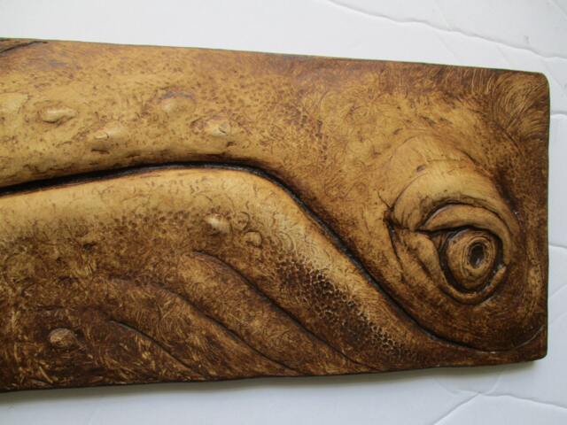 Humpback Whale Eye Relief Sculpture - image 1