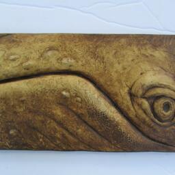 Humpback Whale Eye Relief Sculpture - thumbnail 2