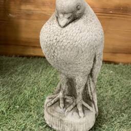Stone Garden Bird Dove Pigeon Animal Statue Ornament - thumbnail 2