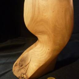Oak Totem Sculpture - thumbnail 2