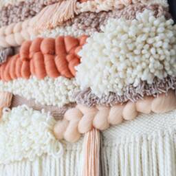 Large Woven Wall Hanging Modern Bohemian Tapestry - thumbnail 3