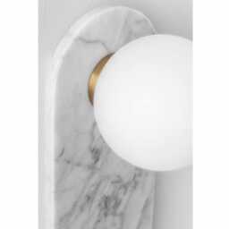 Marble - Marble Wall Sconce Mid Century Modern Vanity Light - thumbnail 2