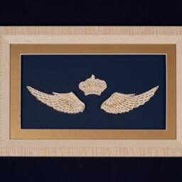 Wings Decor Crown 3D Wall Art - thumbnail 2