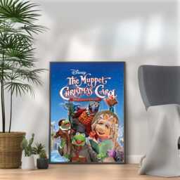 Muppet Christmas Carol Movie Poster Festive Film Wall Art - thumbnail 1