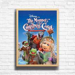 Muppet Christmas Carol Movie Poster Festive Film Wall Art - thumbnail 3