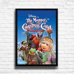 Muppet Christmas Carol Movie Poster Festive Film Wall Art - thumbnail 2
