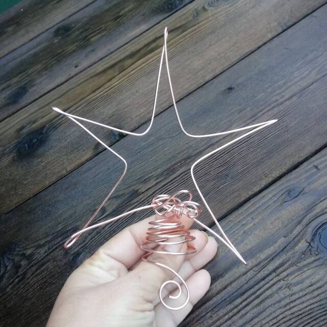 Mini Tree Star For Table Christmas Tree, Desk Holiday Decor - image 1