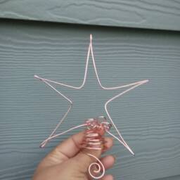 Mini Tree Star For Table Christmas Tree, Desk Holiday Decor - thumbnail 2
