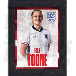 Lionesses Toone 24/25 Home Headshot Poster - Officially Licensed Product A4/A3 Framed Options Wall Decor - thumbnail 2