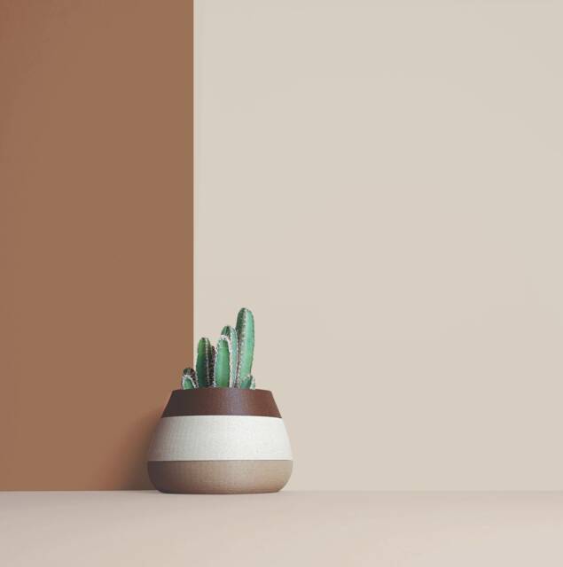 Large Wooden Indoor Plant Pots, Plant Holders Gift For Lover, Apartment Decoration Idea, Geometric Design, Minimalist & Modern Home - image 1