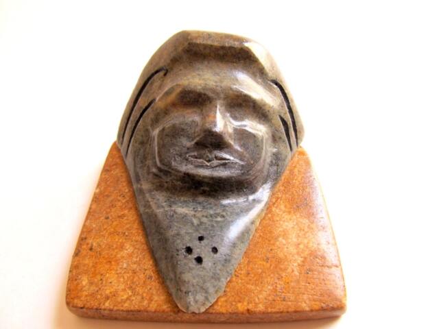 "Authentic Aboriginal Art Iroquois ""Natives" - image 1