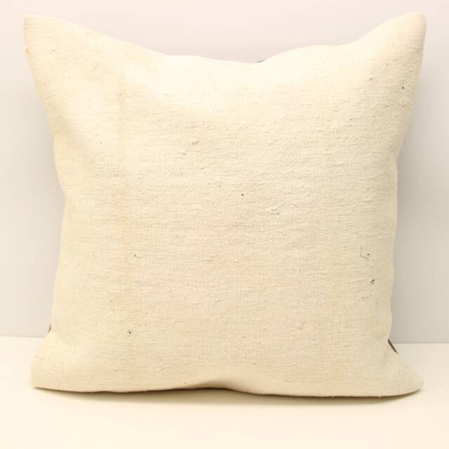 Handmade Kilim Pillow Cover 24x24, Rustic Home Design - image 1