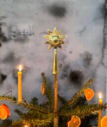 Hand-Forged Christmas Tree Topper - thumbnail 1