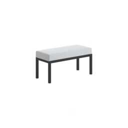 Beige Upholstered Bench - Louis Style Seat Upholstered Quilted in Various Sizes & Colors Handmade Kludo - thumbnail 4