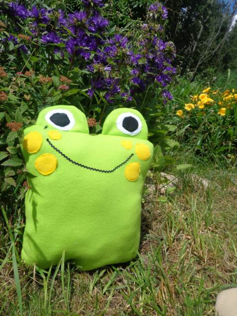 Mr Frog Pillow