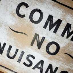 Commit No Nuisance Sign Old London Wall Funny Novelty Humour Joke Home Decor Living Room Plague Vintage Fashion Wood Painted - thumbnail 3