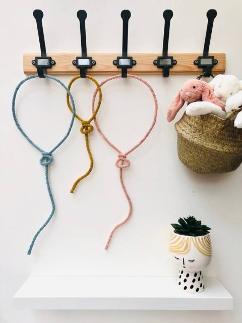 Knitted Balloons Wire Words Art Balloon Wall Decor Playroom Scandi Accessories Balloon Nursery - image 1