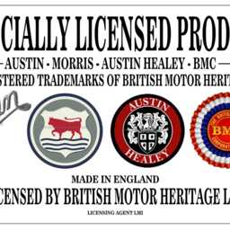 "Never Underestimate An Old Man With A Classic Morris Minor 1000 Traveller Metal Sign. Size 8""x8" - thumbnail 2