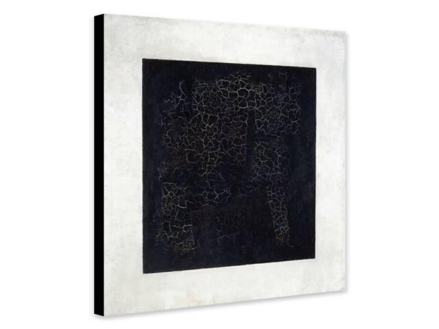 Black Square By Kazimir Malevich 1915 - Wrapped Framed Canvas Rolled Photo/Poster Print - image 1