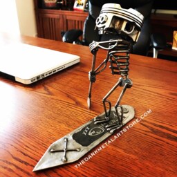 Paddle Boarder Metal Art - thumbnail 4