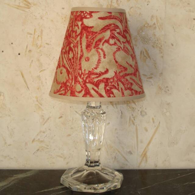 William Morris Brer Rabbit - Medium Handmade Candle Clip Lampshade Wall/Base - image 1