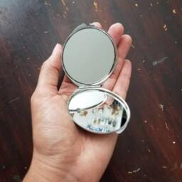 Art Compact Mirrors - Birthday, Christmas, Mothers Day Octopus, Bumble Bee, Mermaid, Skull, Flower, Honey, Ravens, Janae Corrado - thumbnail 2