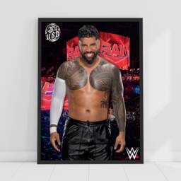 Wwe Print - Jey Uso Crowd Poster Wrestling Wall Art - thumbnail 1