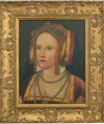 Catherine Of Aragon Framed Picture, Oleograph, First Wife Henry Viii - thumbnail 1