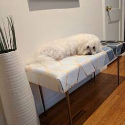 "Metal Tapered Coffee Table Legs - Steel Side & End Legs, Height 21""-25" - thumbnail 2