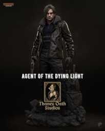 Agent Of The Dying Light - Horror Survivor Tactical Leon S Kennedy Resin Figure 16K - thumbnail 1