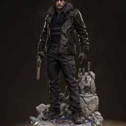 Agent Of The Dying Light - Horror Survivor Tactical Leon S Kennedy Resin Figure 16K - thumbnail 2