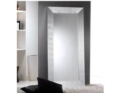 Full Length Mirror, Large Modern Mirror Wall, Leaner Mirror, Entryway Bedroom Dressing Living Room Mirror Silver Leaf Made in Italy #5080 - thumbnail 1