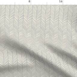Gray Arrows Curtain Panel - Herringbone Abstract Cream Custom Freeform in On By Domesticate - thumbnail 4