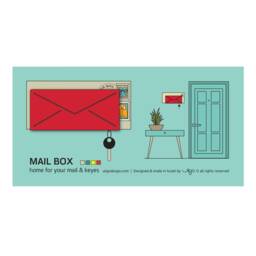 Modern Entryway Mail & Key Holder - thumbnail 4